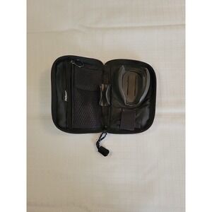 OneTouch Black Nylon Diabetic Glucose Monitor Carrying Case Organizer Zippered